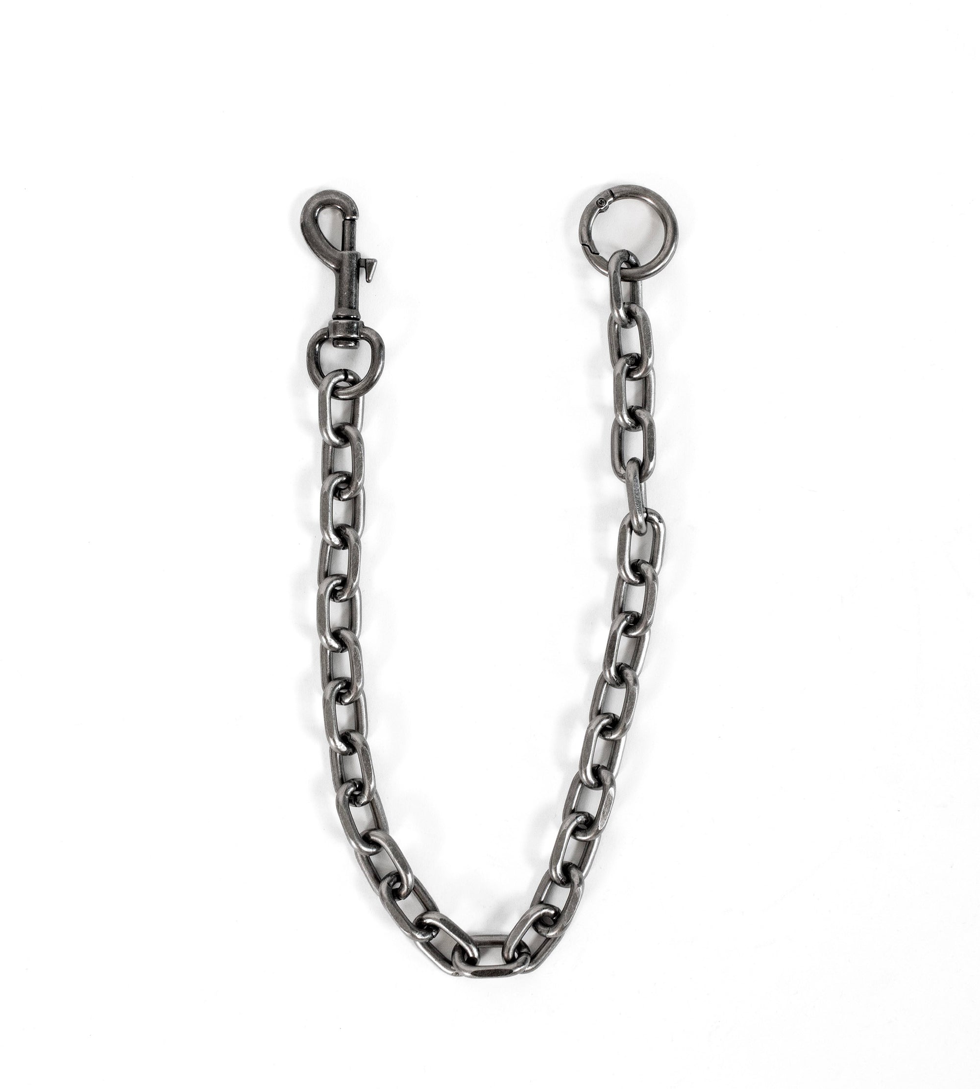 Bobber Distressed Aluminum Wallet Chain
