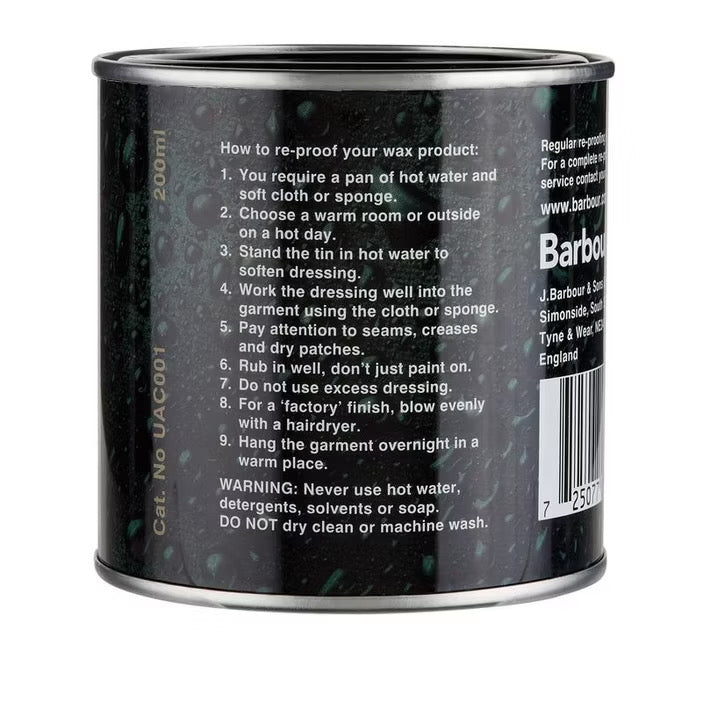 Barbour Wax Thornproof Dressing 200ml