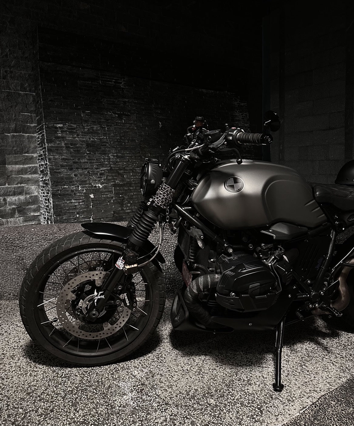 Bobber Distressed Aluminum Wallet Chain