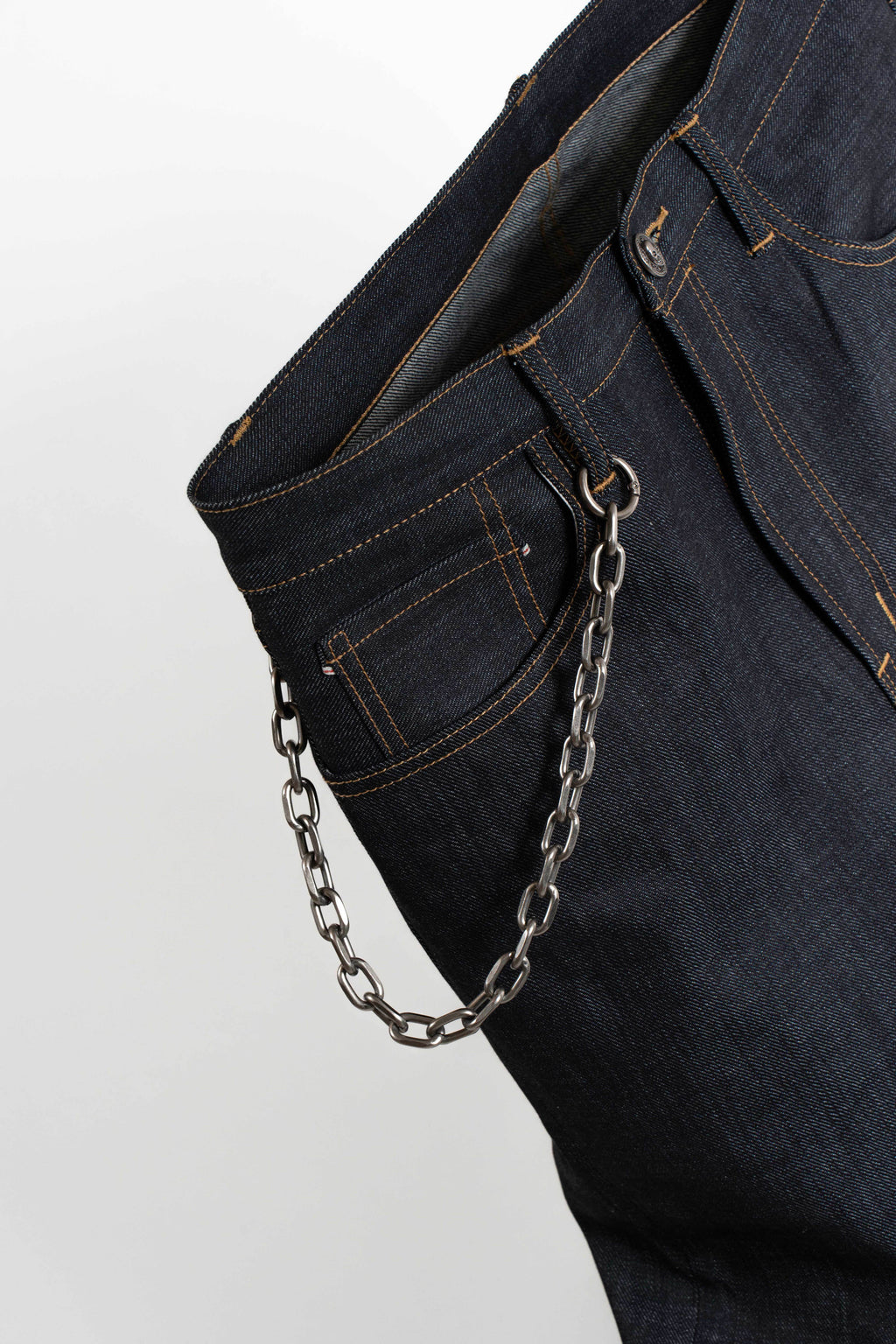 Bobber Distressed Aluminum Wallet Chain