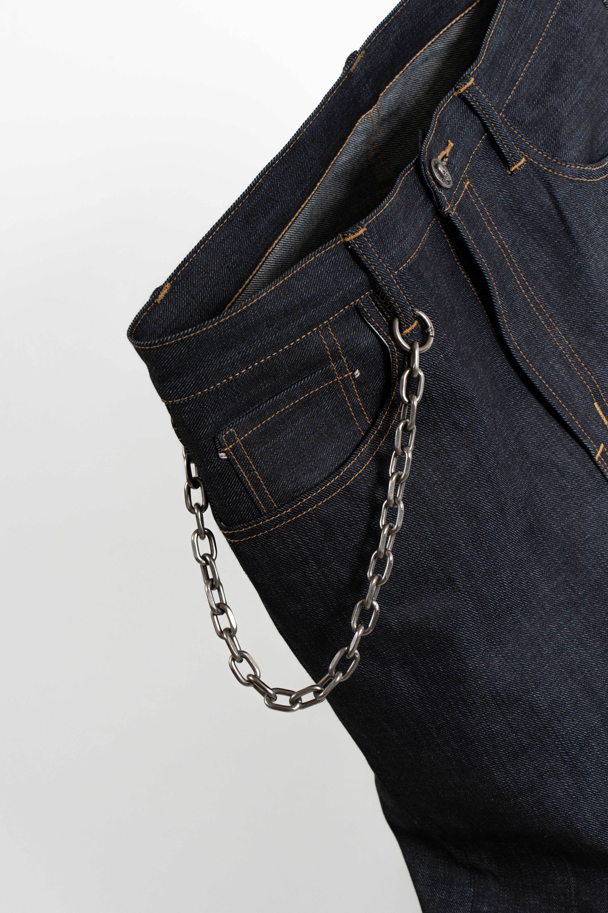 Bobber Distressed Aluminum Wallet Chain