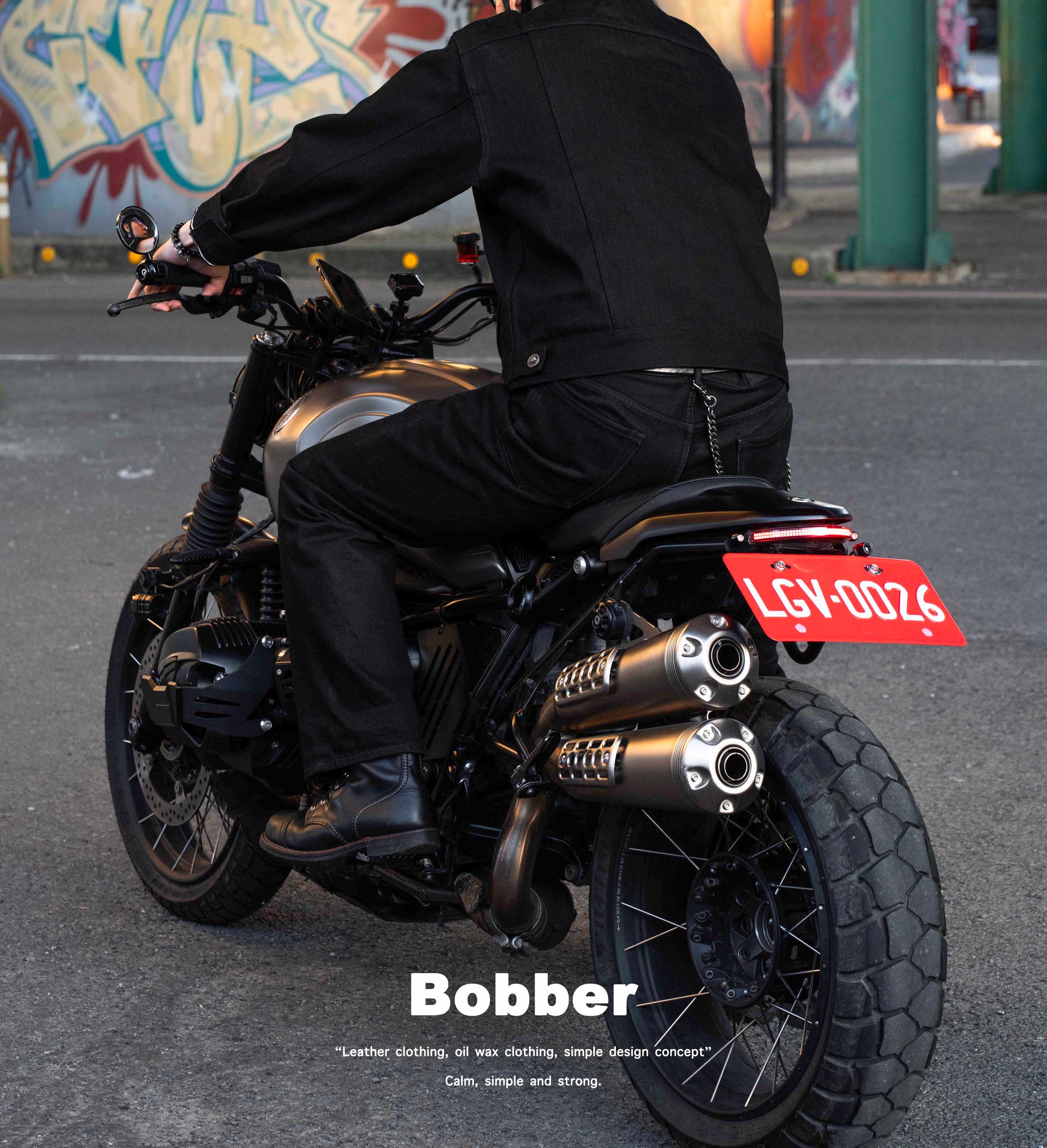 Bobber「Z01」Cone Denim ® 14.5oz