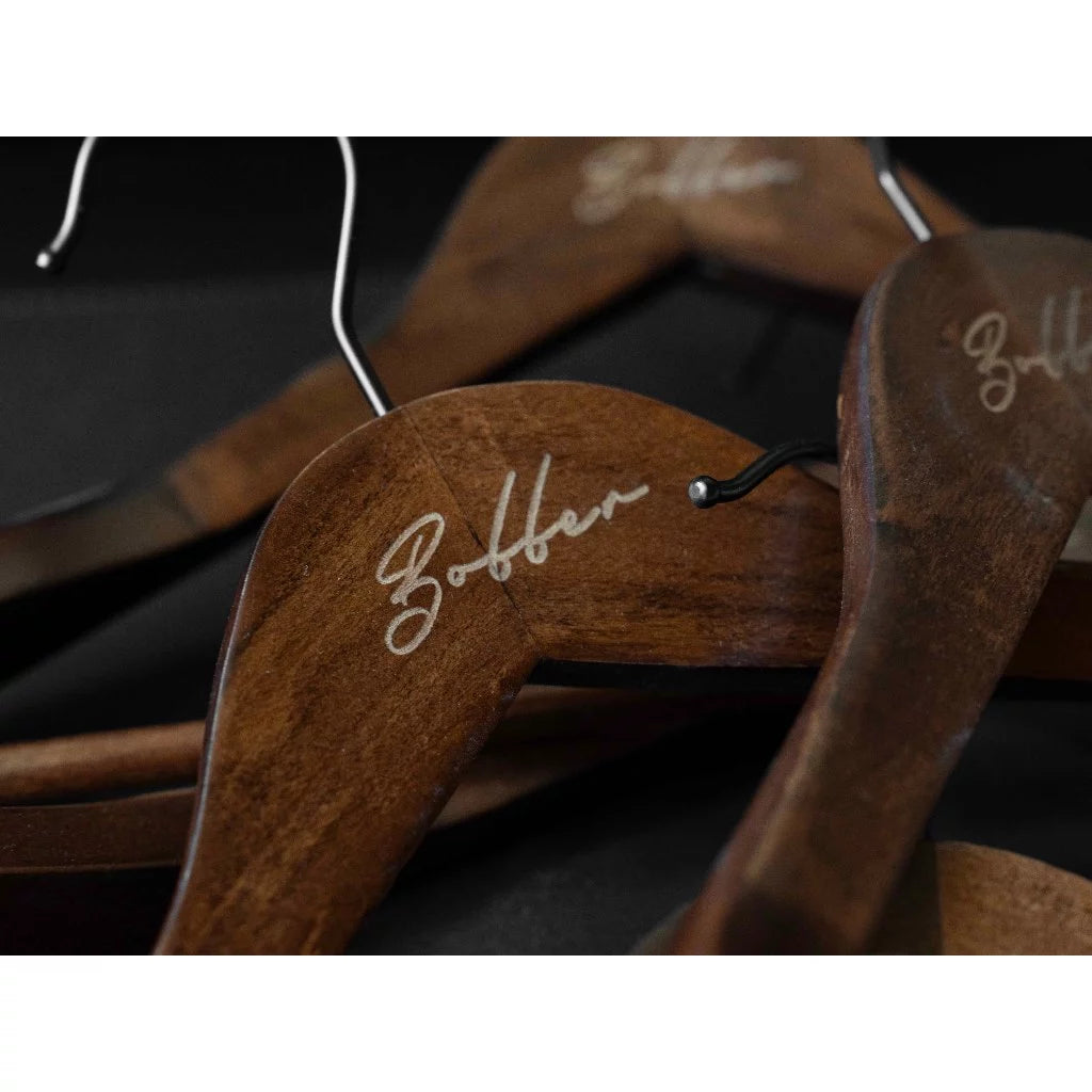 Bobber Wooden Coat Hangers