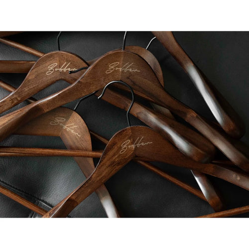 Bobber Wooden Coat Hangers