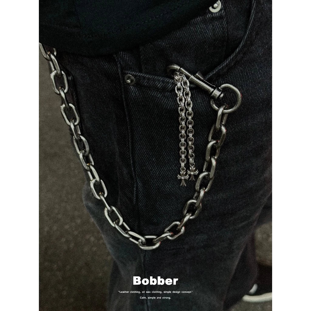 Bobber Distressed Aluminum Wallet Chain